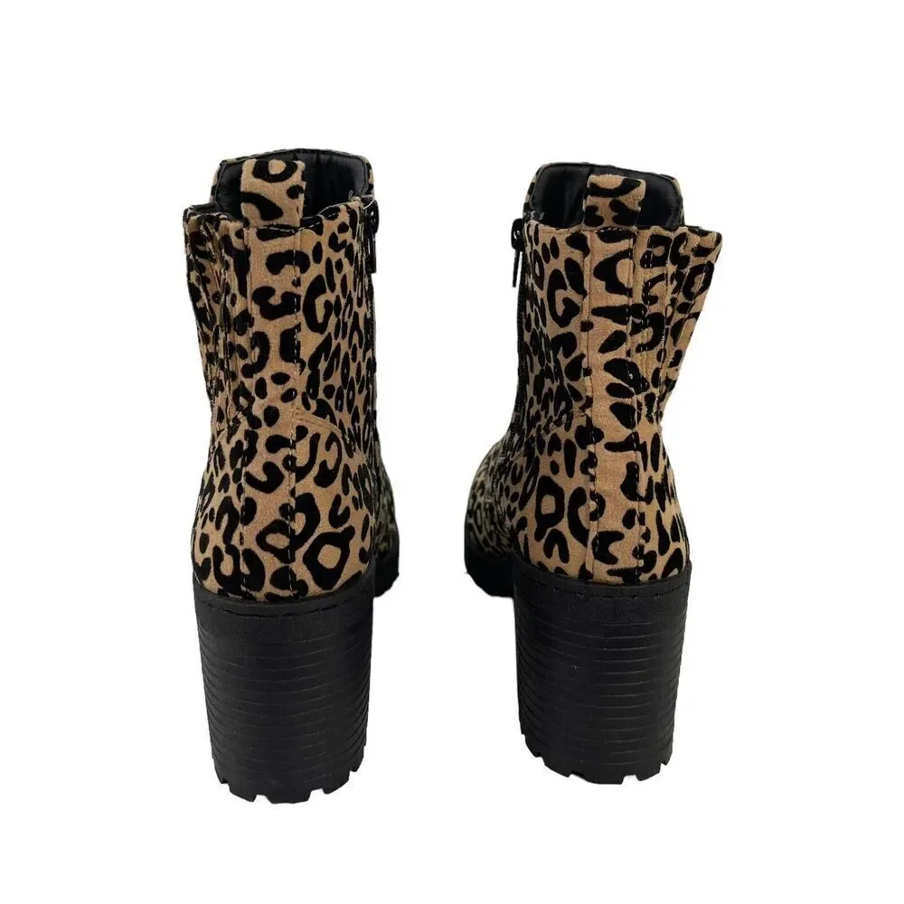Qupid cheetah ankle